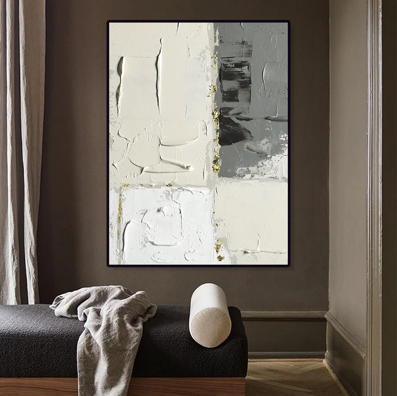 Handcrafted Abstract Painting Fine Wall Art For Homedecor AB1113