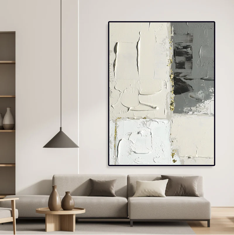 Handcrafted Abstract Painting Fine Wall Art For Homedecor AB1113