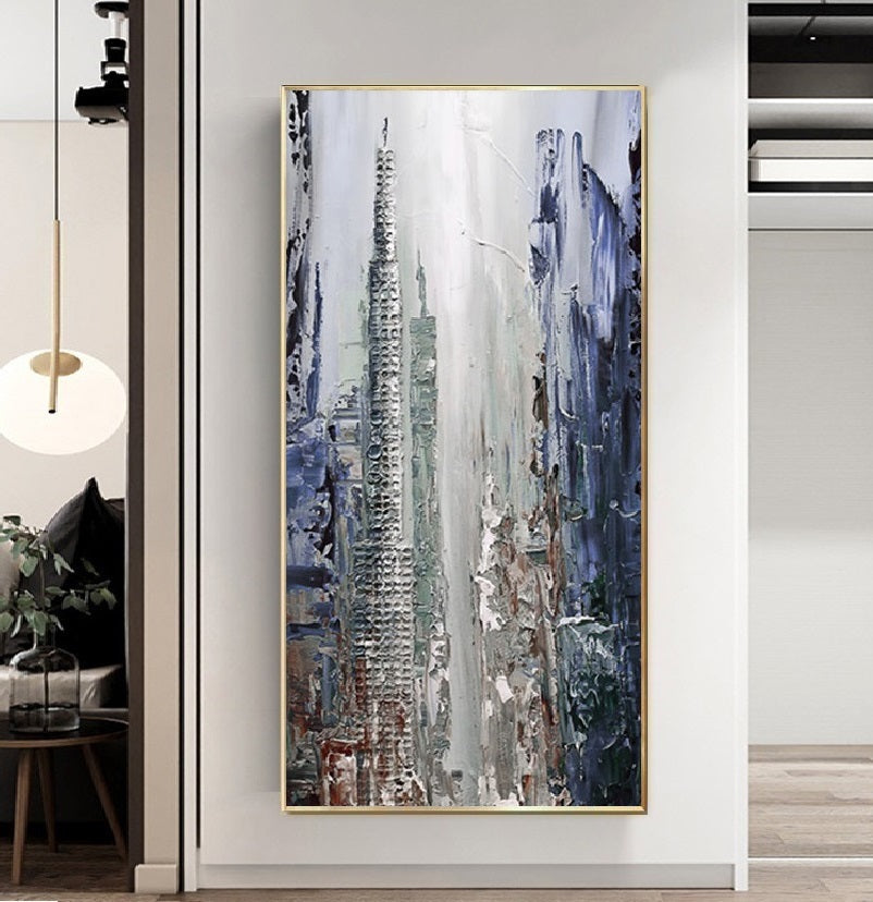Handcrafted Abstract Painting Fine Wall Art For Homedecor AB2004