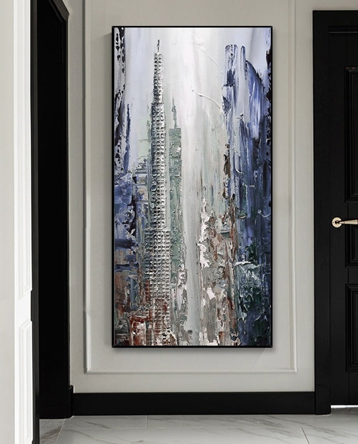 Handcrafted Abstract Painting Fine Wall Art For Homedecor AB2004