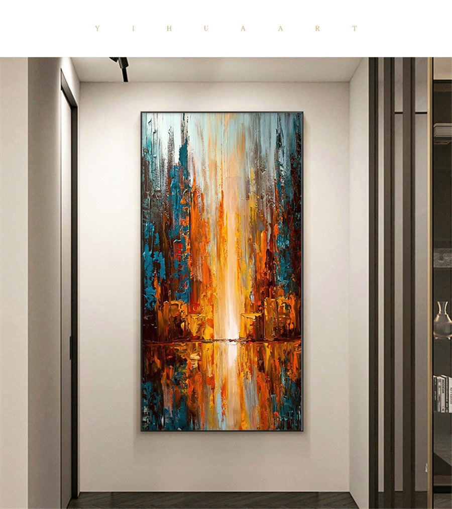 Handcrafted Abstract Painting Fine Wall Art For Homedecor AB2006