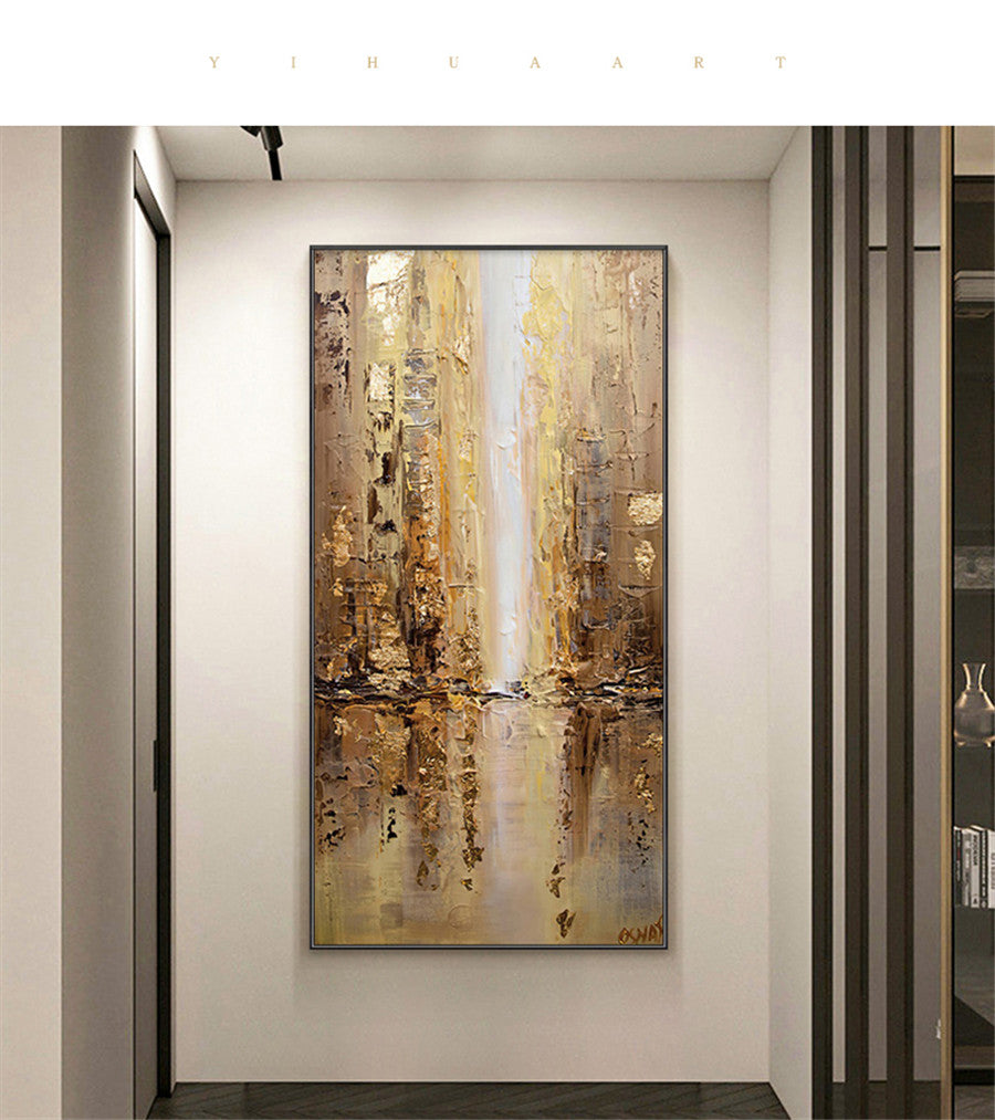 Handcrafted Abstract Painting Fine Wall Art For Homedecor AB2008