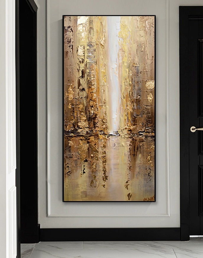 Handcrafted Abstract Painting Fine Wall Art For Homedecor AB2008