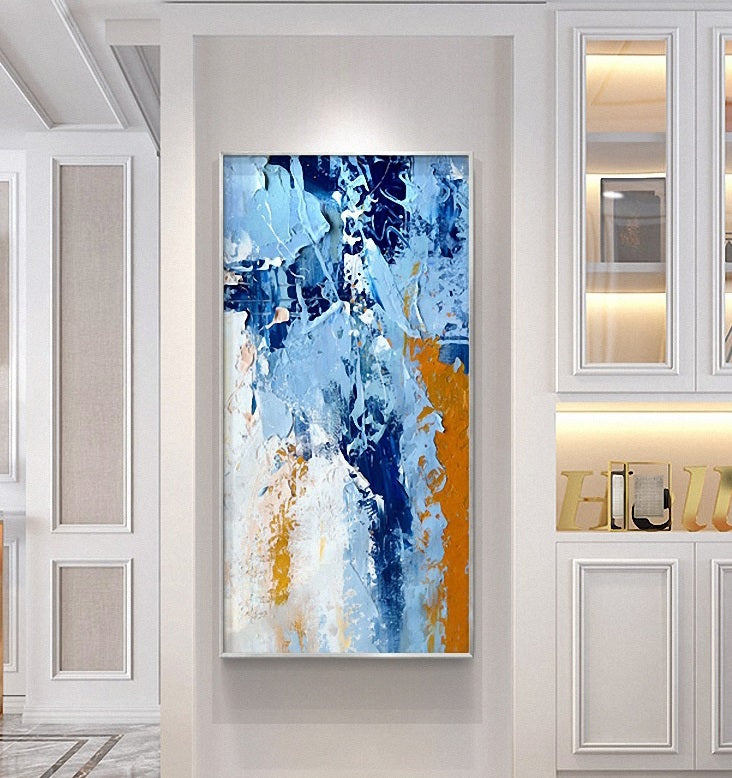 Handcrafted Abstract Painting Fine Wall Art For Homedecor AB2016