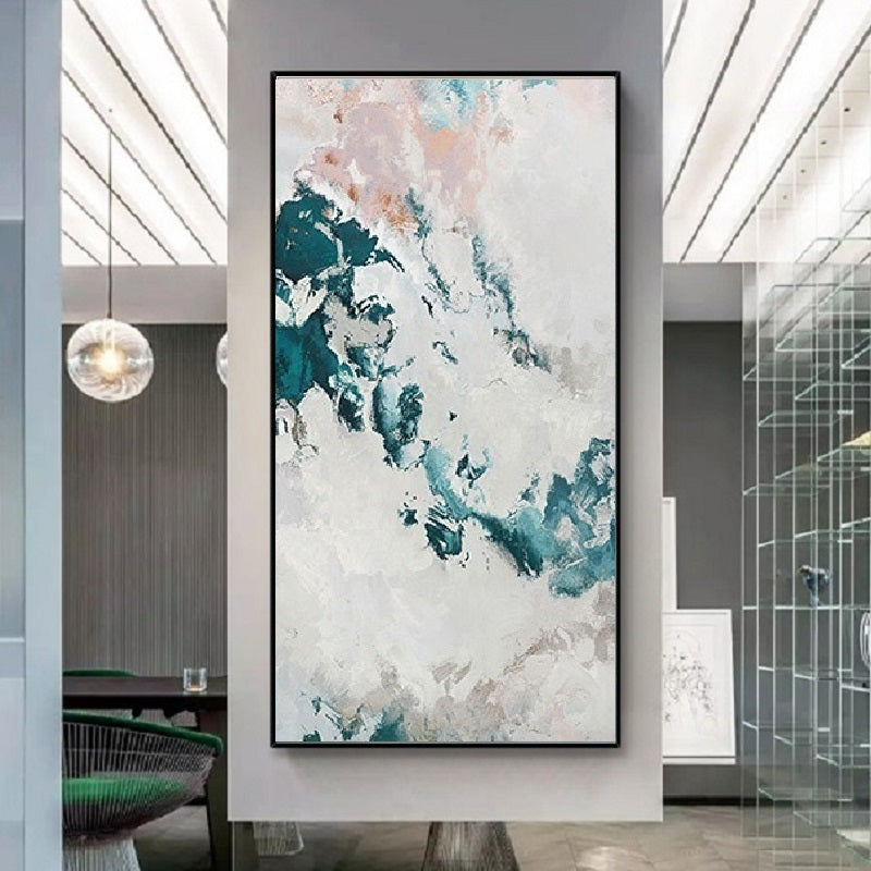 Handcrafted Abstract Painting Fine Wall Art For Homedecor AB2019B