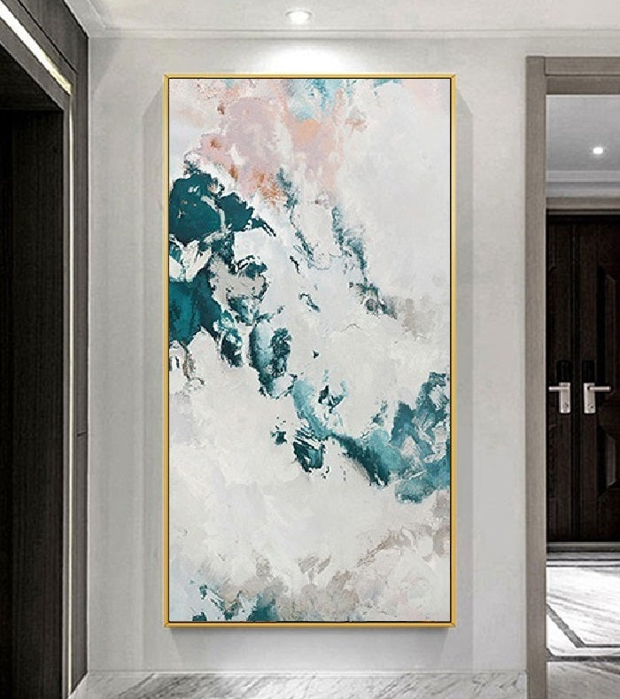 Handcrafted Abstract Painting Fine Wall Art For Homedecor AB2019B