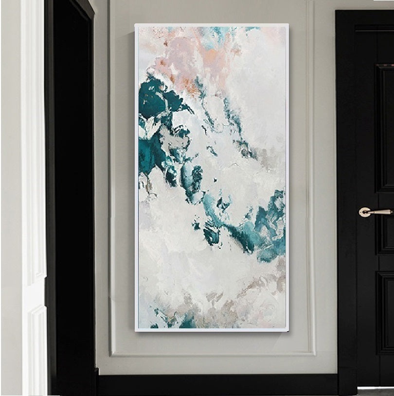 Handcrafted Abstract Painting Fine Wall Art For Homedecor AB2019B