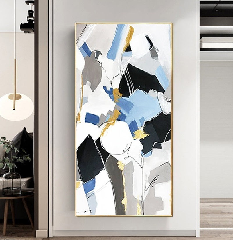Handcrafted Abstract Painting Fine Wall Art For Homedecor AB2020