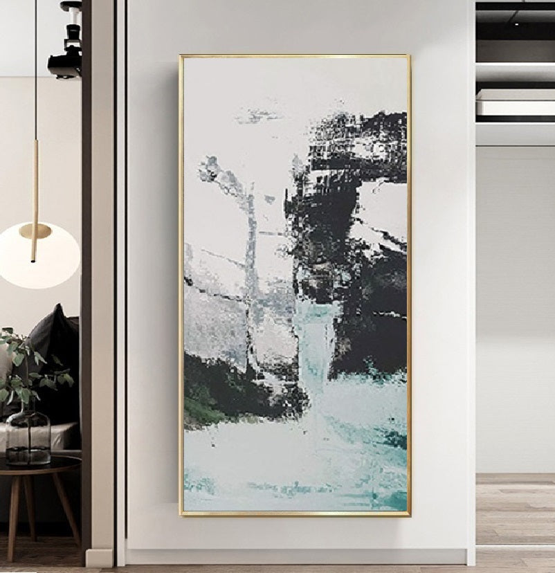 Handcrafted Abstract Painting Fine Wall Art For Homedecor AB2022A
