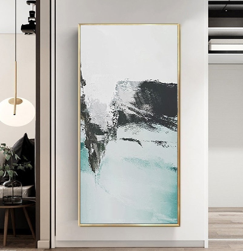 Handcrafted Abstract Painting Fine Wall Art For Homedecor AB2022B