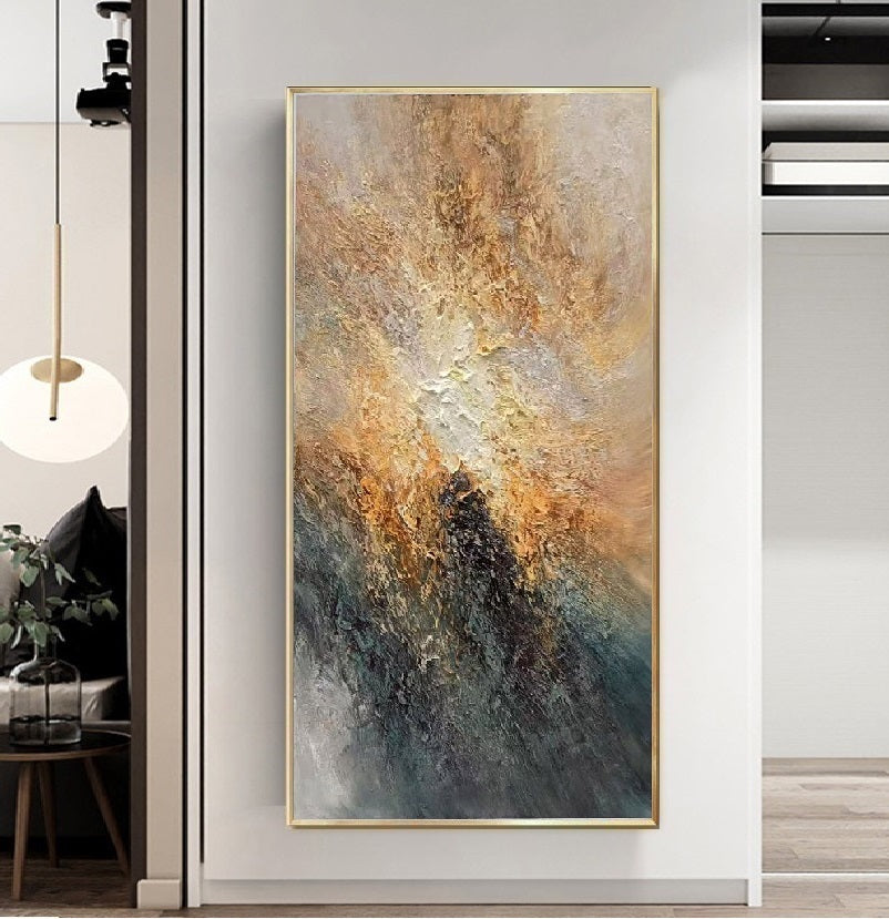 Handcrafted Abstract Painting Fine Wall Art For Homedecor AB2030