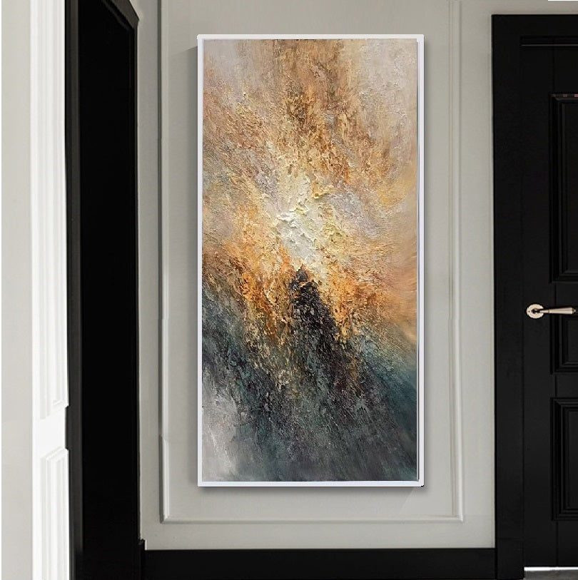 Handcrafted Abstract Painting Fine Wall Art For Homedecor AB2030