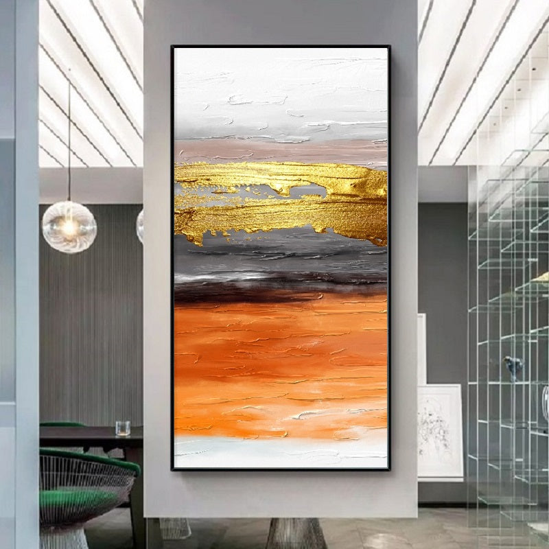 Handcrafted Abstract Painting Fine Wall Art For Homedecor AB2032