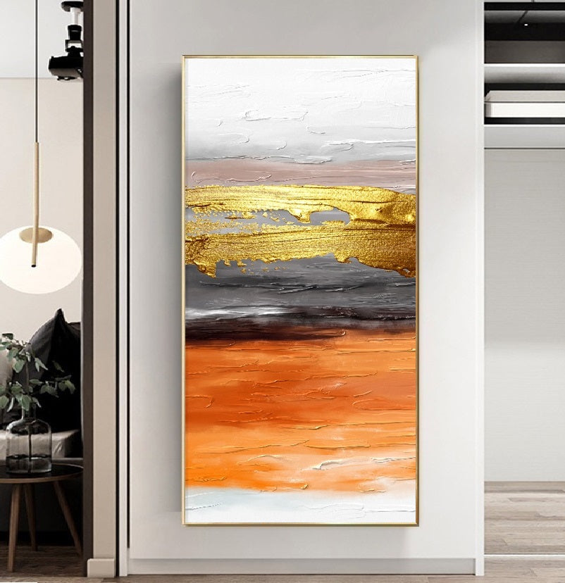 Handcrafted Abstract Painting Fine Wall Art For Homedecor AB2032