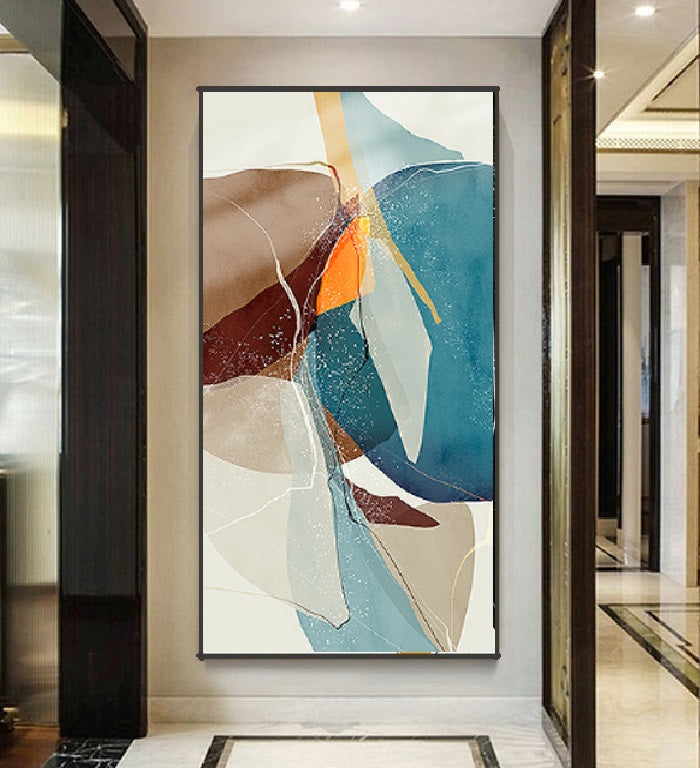 Handcrafted Abstract Painting Fine Wall Art For Homedecor AB2035