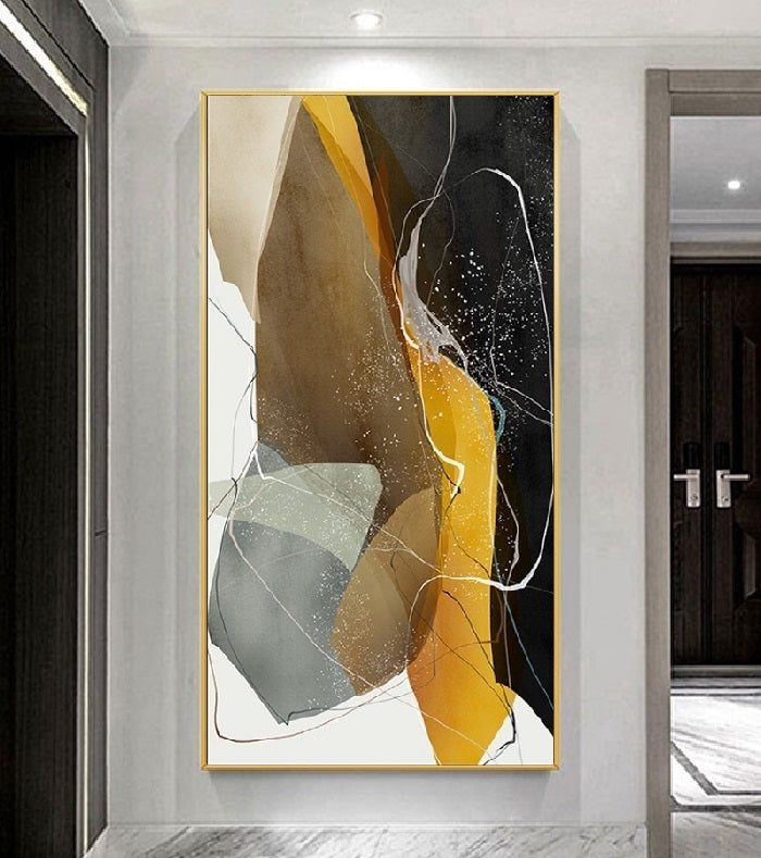 Handcrafted Abstract Painting Fine Wall Art For Homedecor AB2036