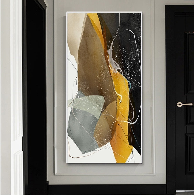 Handcrafted Abstract Painting Fine Wall Art For Homedecor AB2036