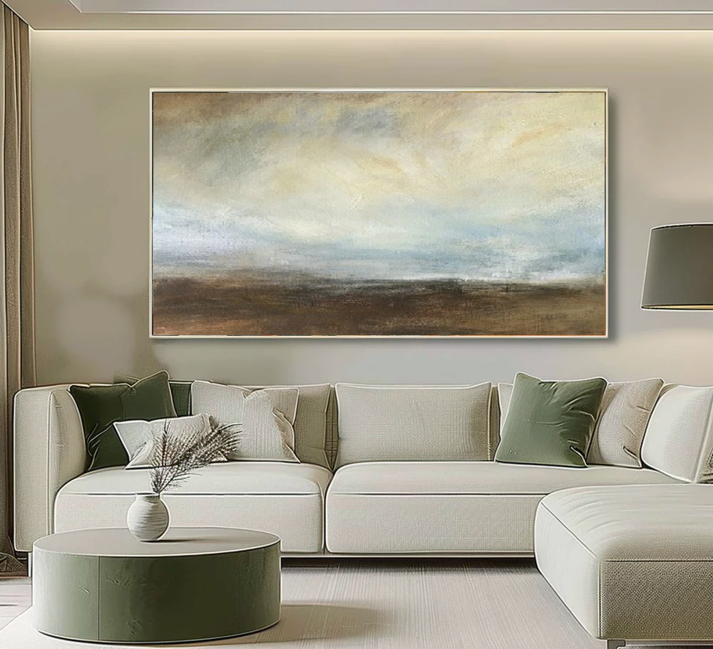 Handcrafted Abstract Painting, Modern Wall Art for Home Decor AB2041