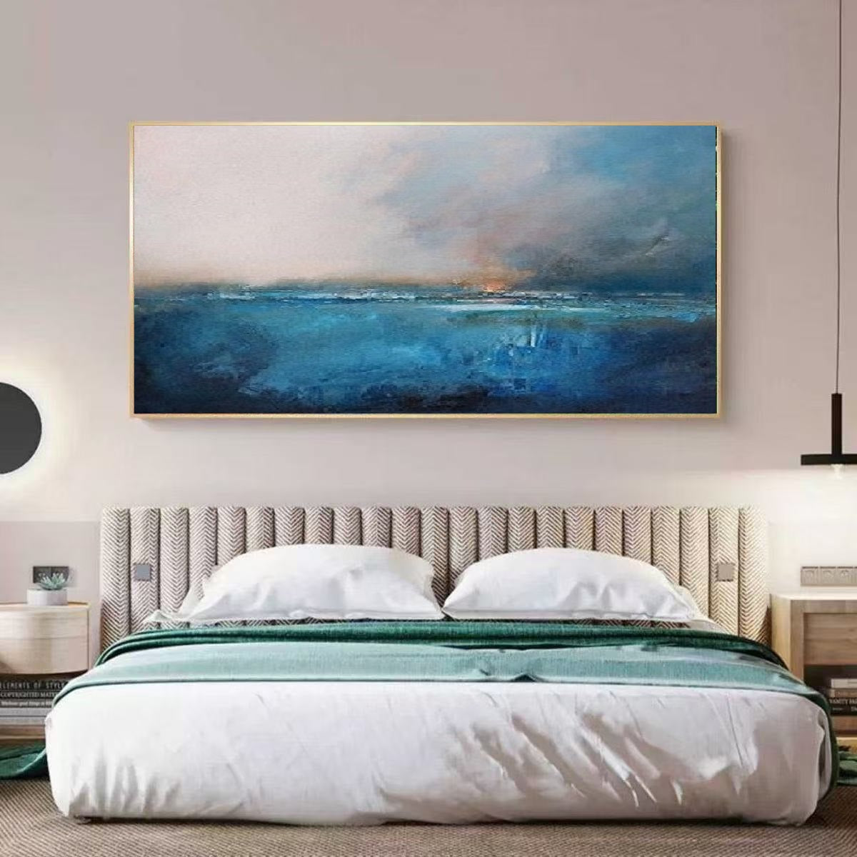 Handcrafted Abstract Painting Fine Wall Art For Homedecor AB2042