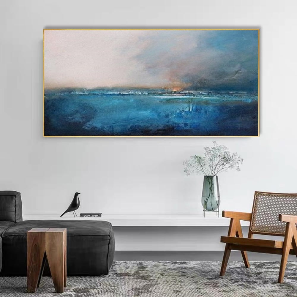 Handcrafted Abstract Painting Fine Wall Art For Homedecor AB2042