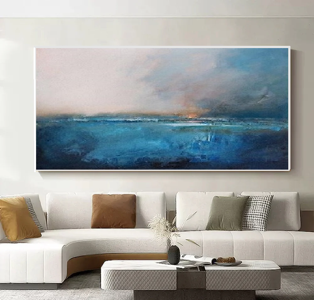 Handcrafted Abstract Painting Fine Wall Art For Homedecor AB2042
