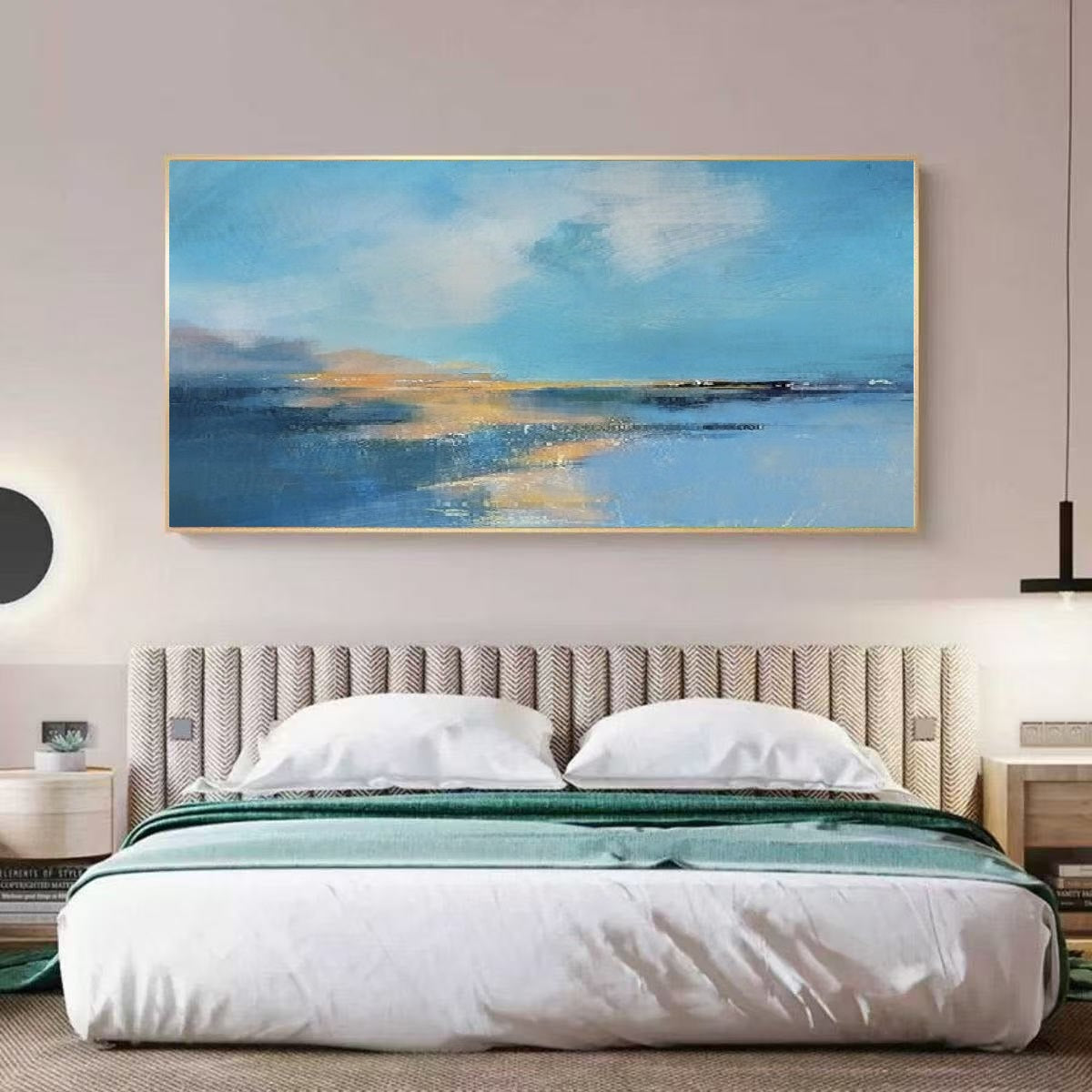 Handcrafted Abstract Painting Fine Wall Art For Homedecor AB2043