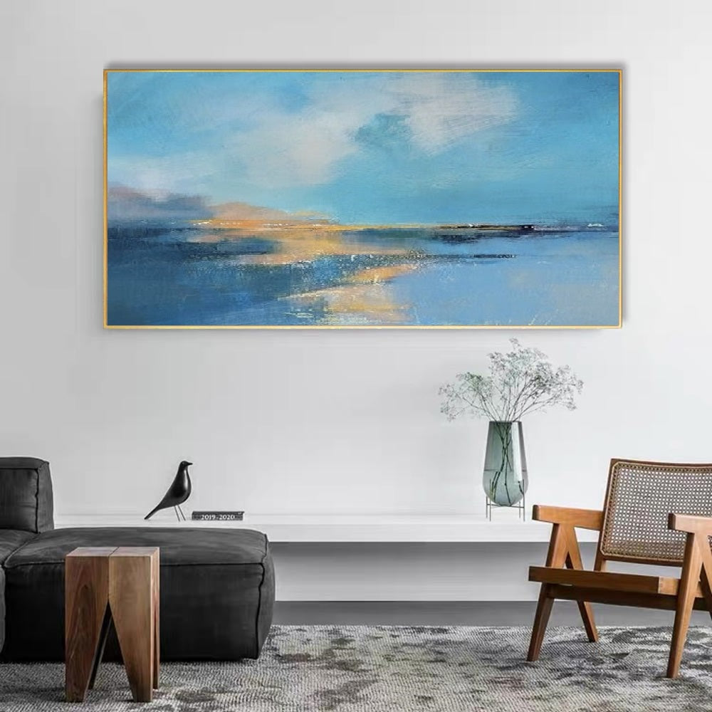 Handcrafted Abstract Painting Fine Wall Art For Homedecor AB2043