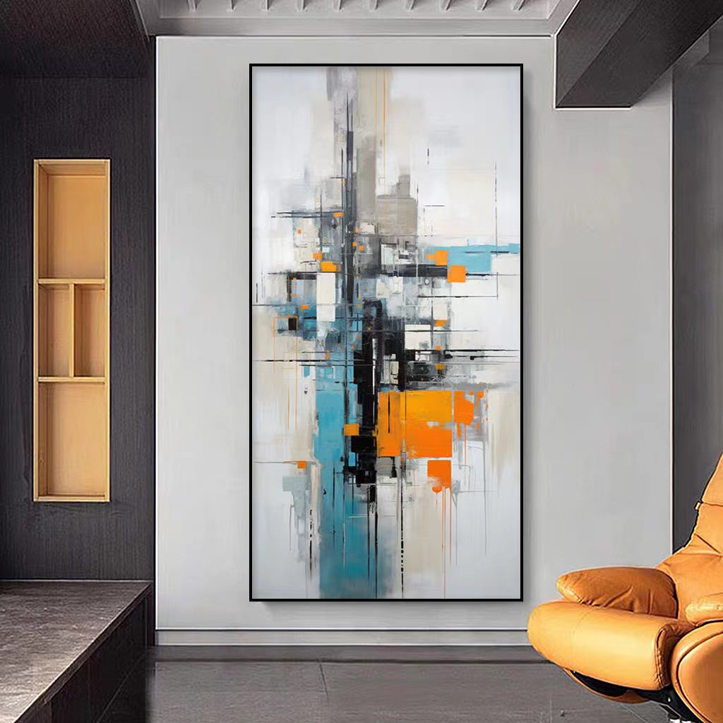 Handcrafted Abstract Painting Fine Wall Art For Homedecor AB2052