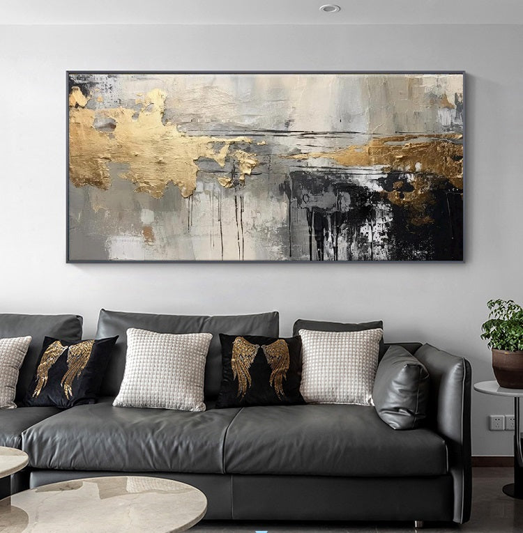 Handcrafted Abstract Painting, Modern Wall Art for Home Decor AB2071