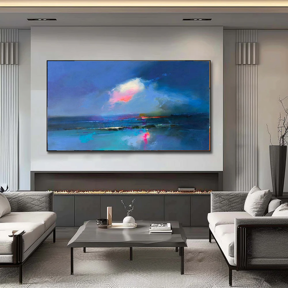 Handcrafted Abstract Painting Fine Wall Art For Homedecor AB2079