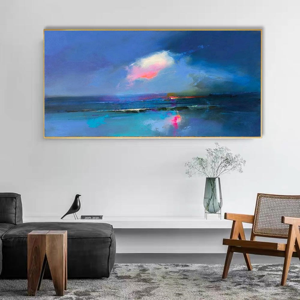 Handcrafted Abstract Painting Fine Wall Art For Homedecor AB2079