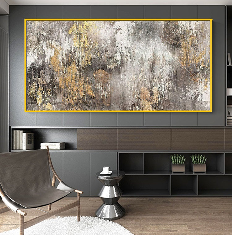 Handcrafted Abstract Painting Fine Wall Art For Homedecor AB2084