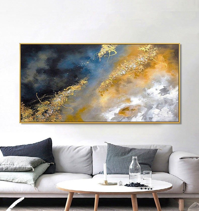 Handcrafted Abstract Painting Fine Wall Art For Homedecor AB2088