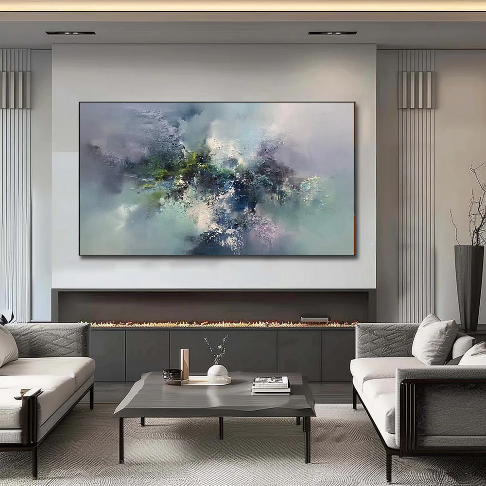 Handcrafted Abstract Painting Fine Wall Art For Homedecor AB2098