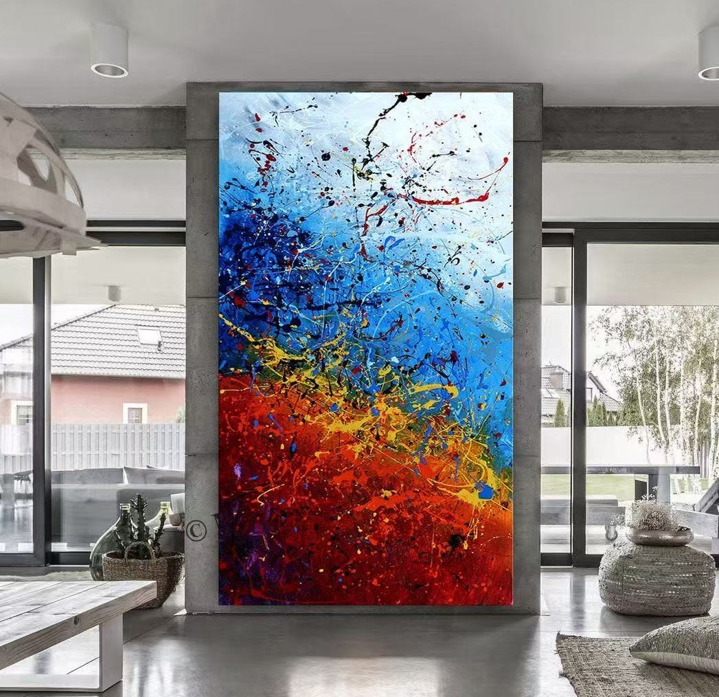 Handcrafted Abstract Painting Fine Wall Art For Homedecor AB2105