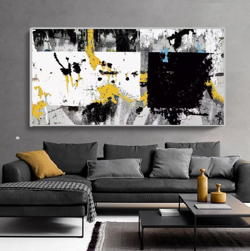Handcrafted Abstract Painting, Modern Wall Art for Home Decor AB2113