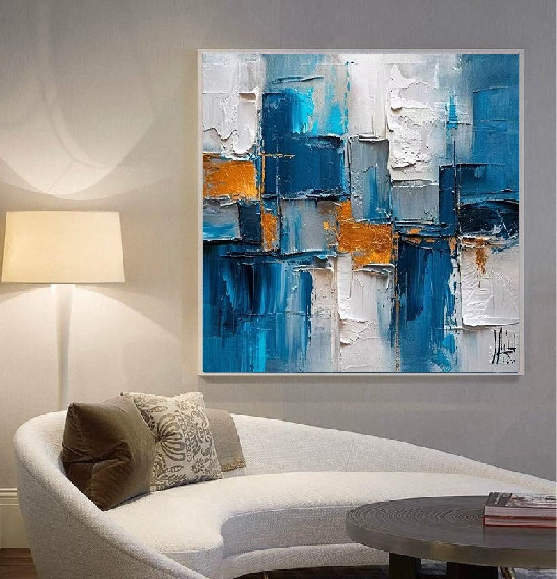 Handcrafted Abstract Painting Fine Wall Art For Homedecor AB3001