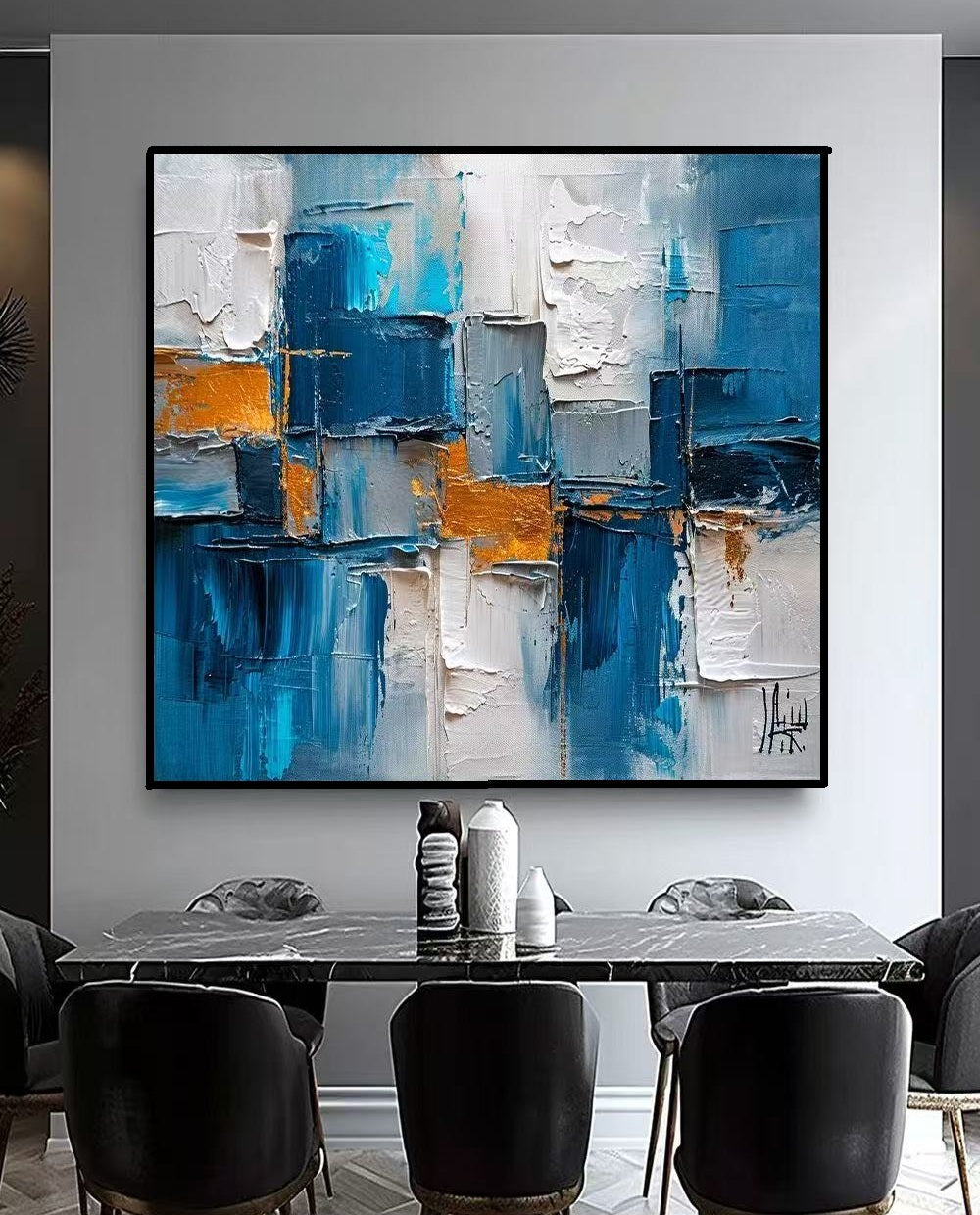 Handcrafted Abstract Painting Fine Wall Art For Homedecor AB3001
