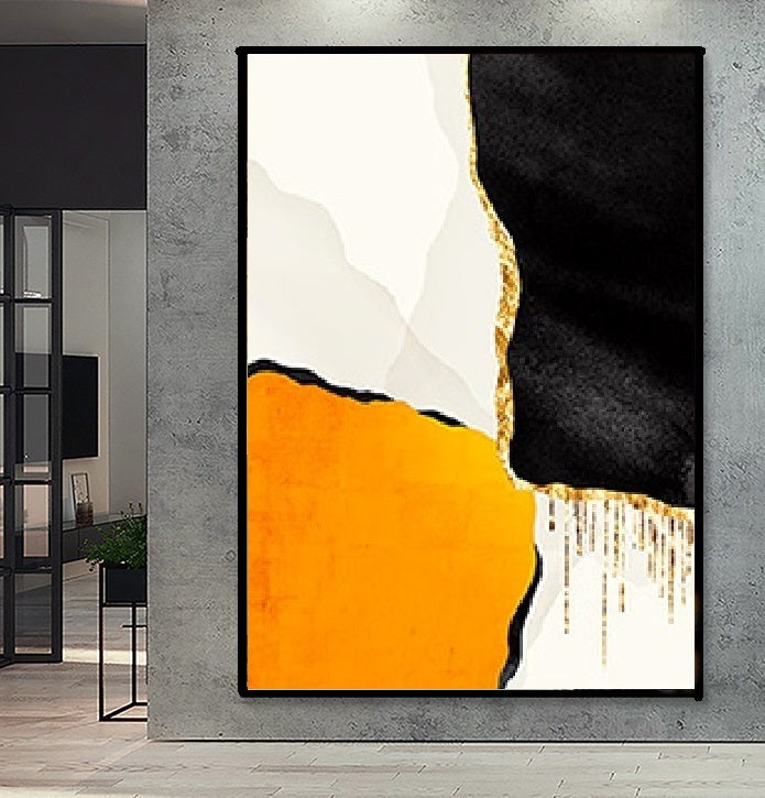 Handcrafted Abstract Painting Fine Art For Homedecor MA1180C