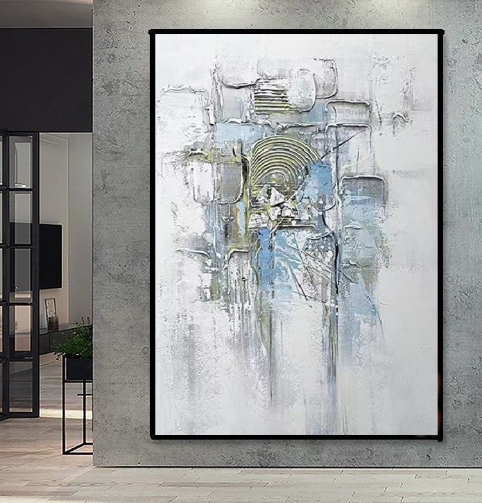 Handcrafted Abstract Painting Fine Art For Homedecor MA1509