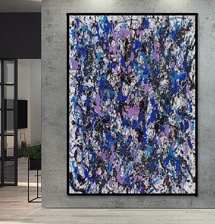 Handcrafted Abstract Painting Fine Art For Homedecor MA1420