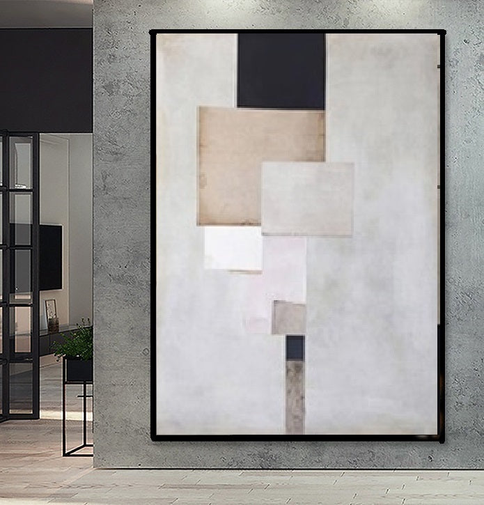 Handcrafted Abstract Painting Fine Art For Homedecor MA1187B