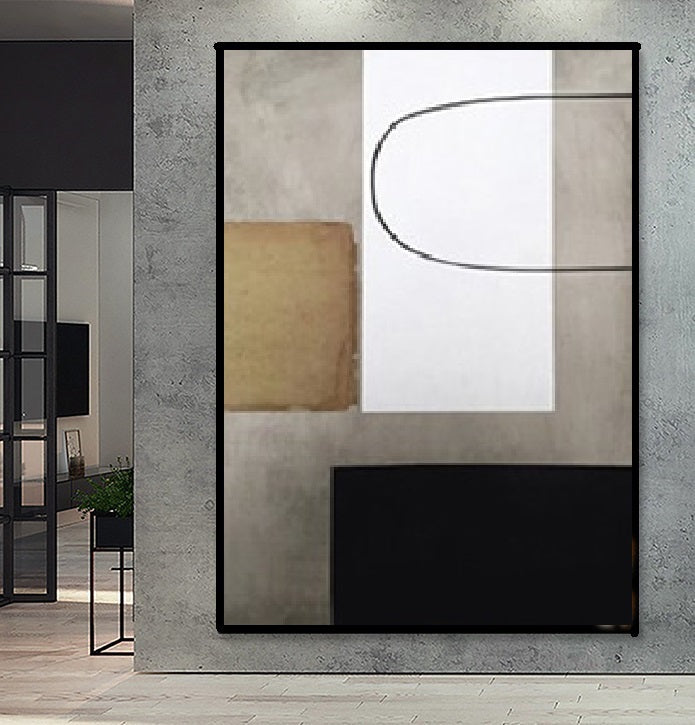 Handcrafted Abstract Painting Fine Art For Homedecor MA1187A