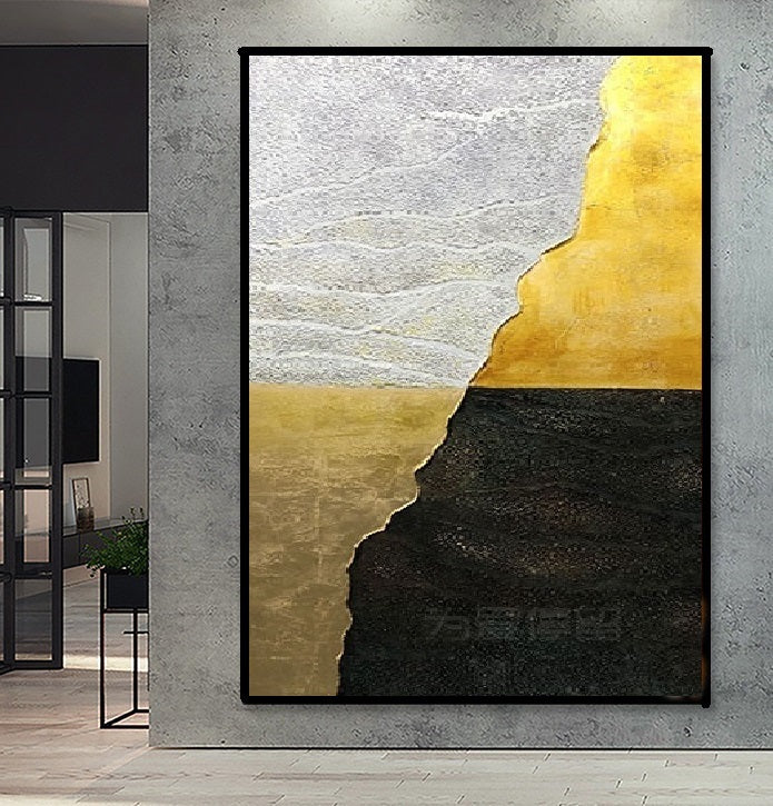 Handcrafted Abstract Painting Fine Art For Homedecor MA1201