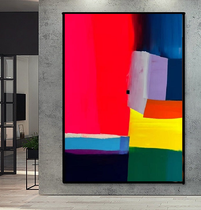 Handcrafted Abstract Painting Fine Art For Homedecor MA1551A