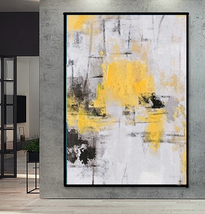 Handcrafted Abstract Painting Fine Art For Homedecor MA1141