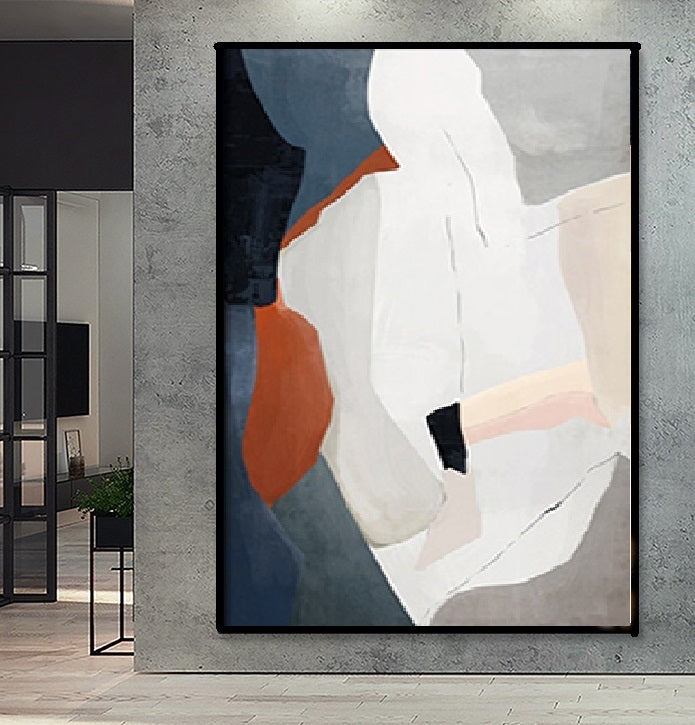 Handcrafted Abstract Painting Fine Art For Homedecor MA1269B