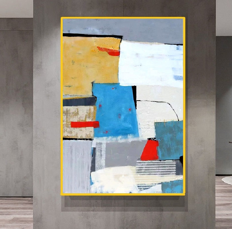 Handcrafted Oil Paintings Acrylic paintings On Canvas Abstract paintings Wall Art MA1251A