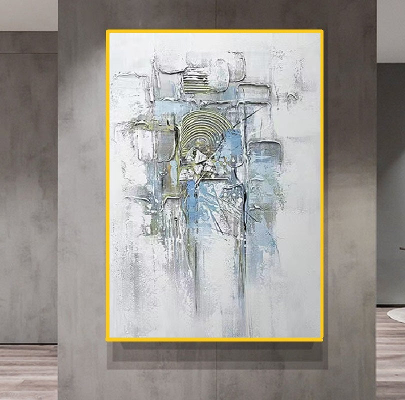 Handcrafted Abstract Painting Fine Art For Homedecor MA1509