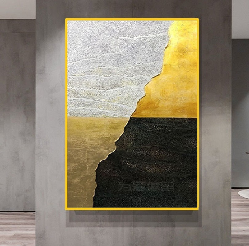 Handcrafted Abstract Painting Fine Art For Homedecor MA1201